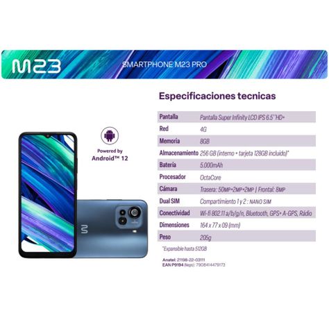 Telefono Celular Multi M23 Pro P9194-4