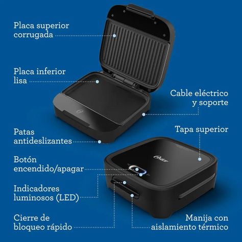Sandwichera Oster Plato Hondo-4