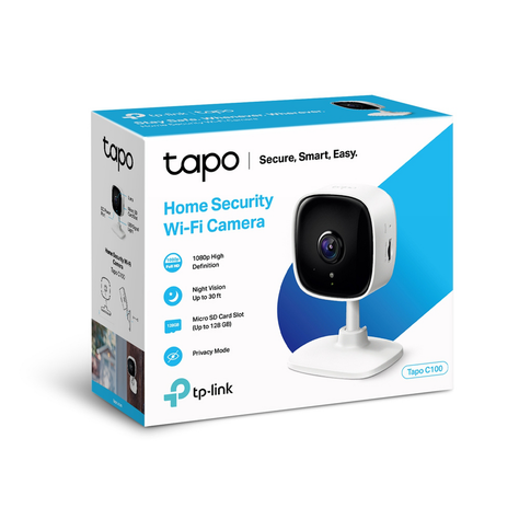 Camara de Seguridad TP-Link Tapo C100 Blanco-2