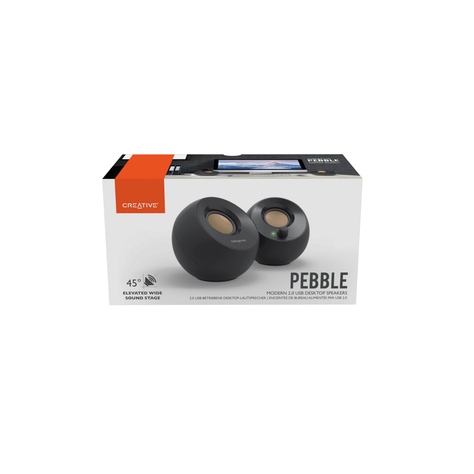 Parlante Creative Pebble Negro-6