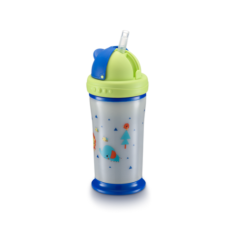 Vaso Playful Fisher Price Glow in the Dark Azul Star BB1128-1