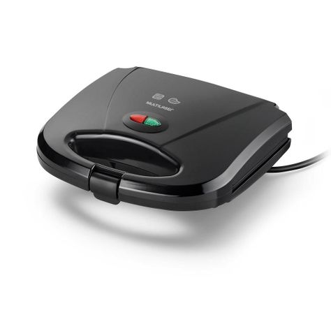 Sandwichera Electrica Multilaser Grill Negra CE044-0