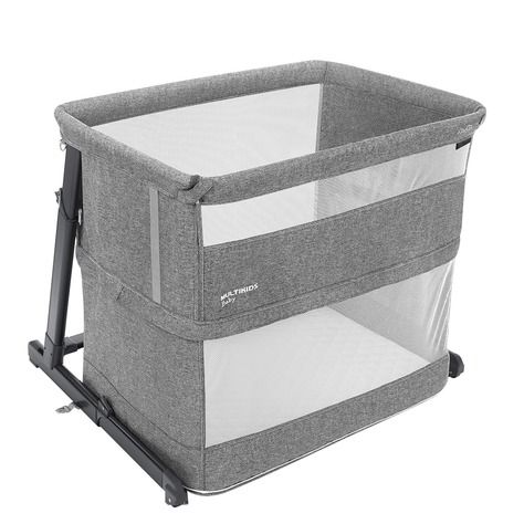 Cuna 3 En 1 Multikids Baby Nest Gris BB710SA-0
