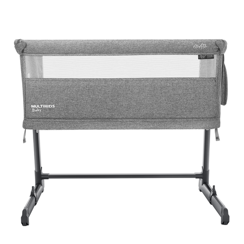 Cuna 3 En 1 Multikids Baby Nest Gris BB710SA-2