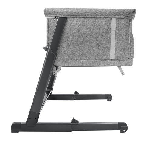 Cuna 3 En 1 Multikids Baby Nest Gris BB710SA-5