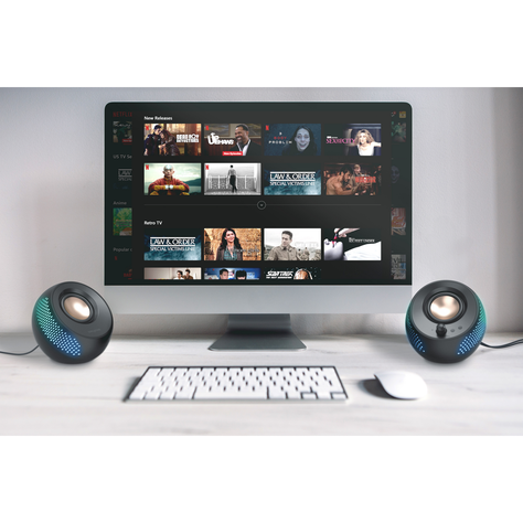 Parlante Creative Pebble X Negro MF1715-6