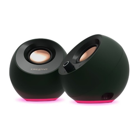Parlante Creative Pebble Pro MF1710 Verde-2