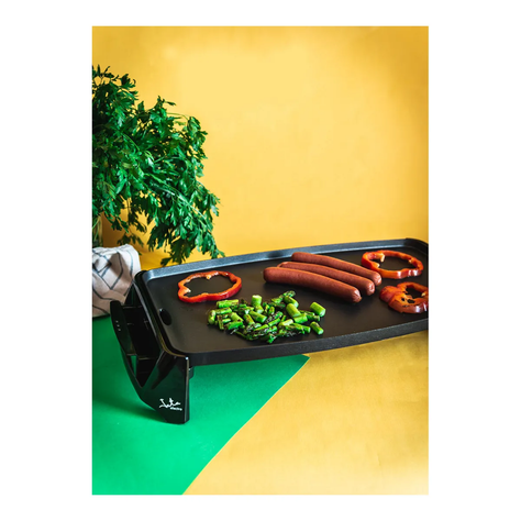 Parrilla Electrica Jata 2200W 46x25 Modelo GR195-5