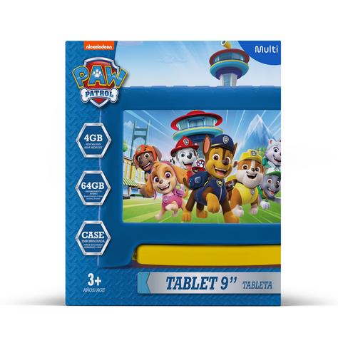 Tablet Para Niños Paw Patrol 4-64 GB 9 Pulgadas Multilaser-2