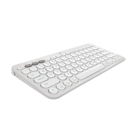 Teclado Logitech Pebble 2 K380S Blanco Español-4