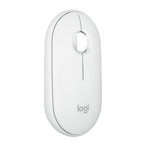 Mouse Logitech Pebble 2 Blanco M350S-3