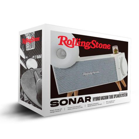 Parlante De Bulbos Con Cable Rolling Stone Sonar RS-S58921-3