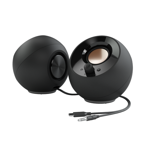 Parlante Creative Pebble SE Negro MF1725-6