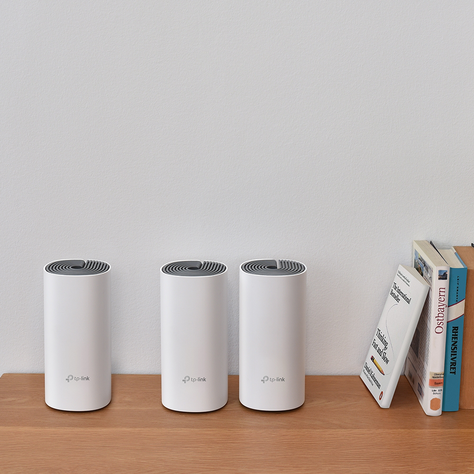 Sistema Wifi Mesh Full Cobertura Tp-link Deco E4 Ac1200 Pack-2