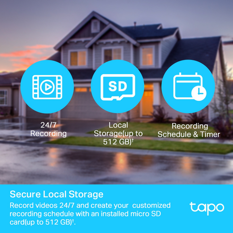 Camara de Seguridad Exterior Full Hd Tp-Link Tapo C500-7