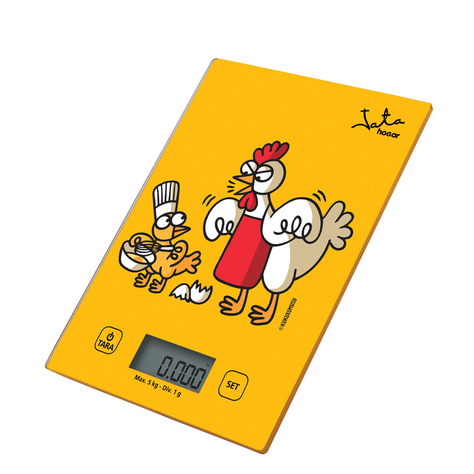 Pesa de Cocina Jata Gallina Hasta 5 Kg Modelo 731K-3