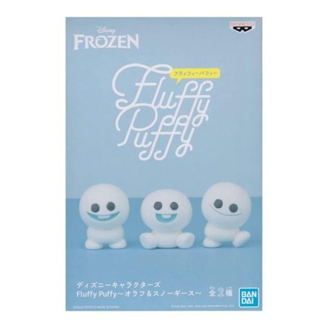 BANDAI FIGURA DISNEY FLUFFY PUFFY OLAF SNOWGIES B-1