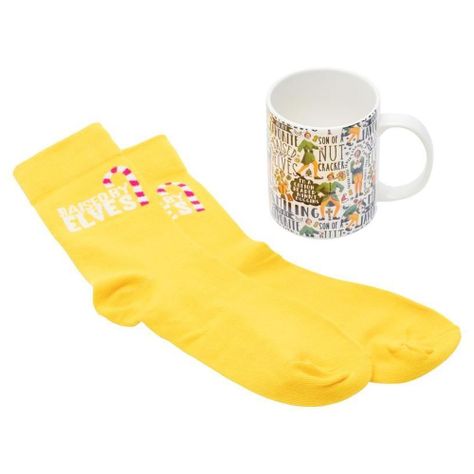 MEDIAS Y TAZA DE ELF MUG AND SOCKS-0