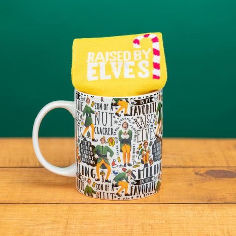 MEDIAS Y TAZA DE ELF MUG AND SOCKS-2