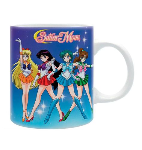 SET DE REGALO DE SAILOR MOON TAZA + NOTEBOOK + LLAVERO-0