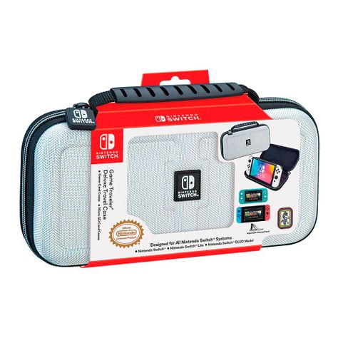 RDS ESTUCHE DE VIAJE PARA NINTENDO SWITCH BLANCO-0