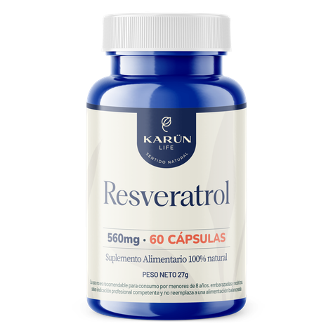 Resveratrol 60 Cápsulas Karun Life-0
