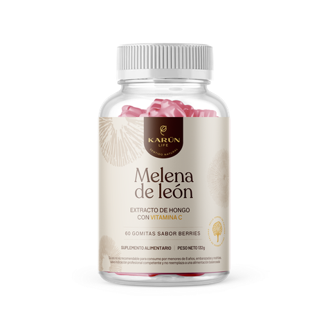 Melena De León Hongo - Gomitas 60 Un Karun Life-0