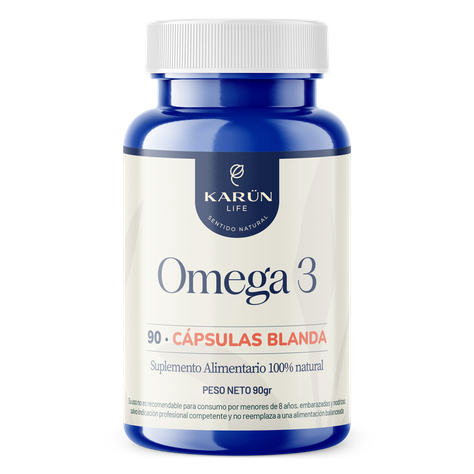 Omega 3 Premium - 90 Cápsulas Blandas Karun Life -0