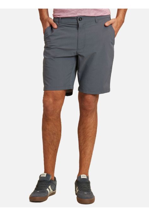 Bermuda Twill Chino Hombre Gris Maui And Sons-0