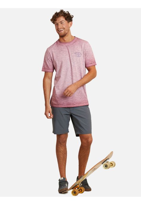 Bermuda Twill Chino Hombre Gris Maui And Sons-3