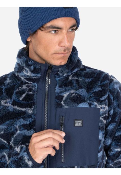 Poleron Chiporro Ocean Multicolor Hombre Maui And Sons-2