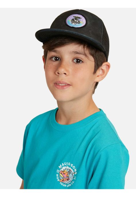 Pack Polera Jockey Infantil Azul Maui and sons-2