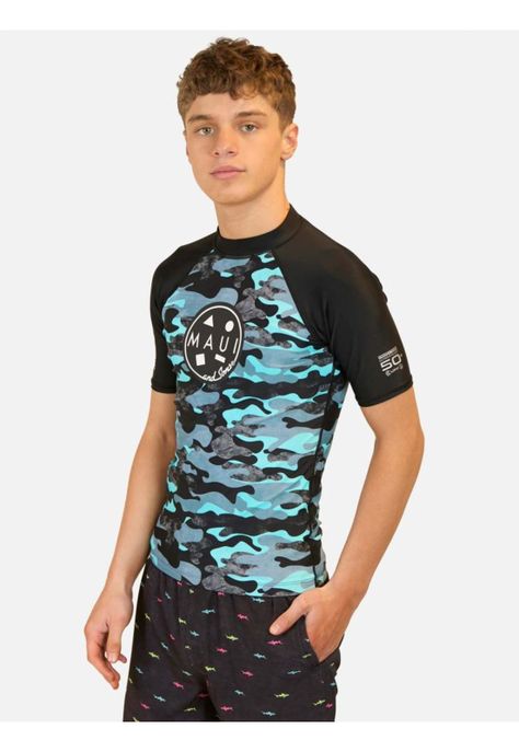 Polera UVP Metro Moss Multicolor Infantil Maui And Sons-0