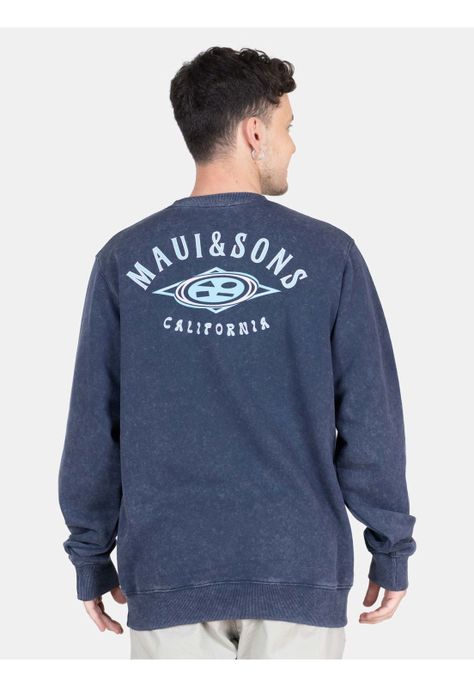 Poleron CR Sandstorm Azul Hombre Maui And Sons-1