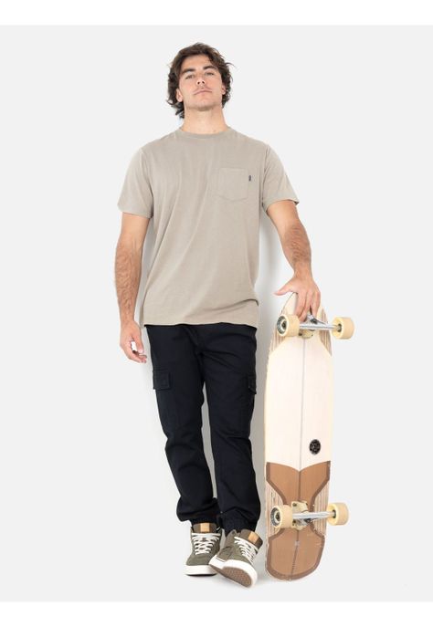 Jogger Islander Negro Hombre Maui And Sons-3