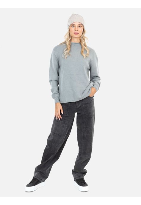 Sweater Tropyx Verde Mujer Maui And Sons-3