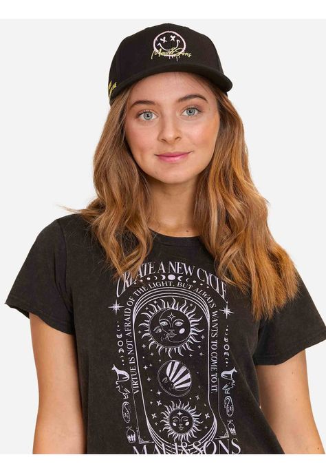 Polera MC Dreamer Negro Mujer Maui And Sons-3