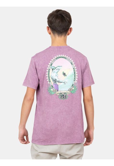 Polera MC Break Of Day Burdeo Infantil Maui And Sons-1
