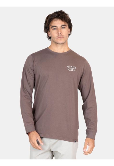 Polera ML Golden Café Hombre Maui And Sons-0