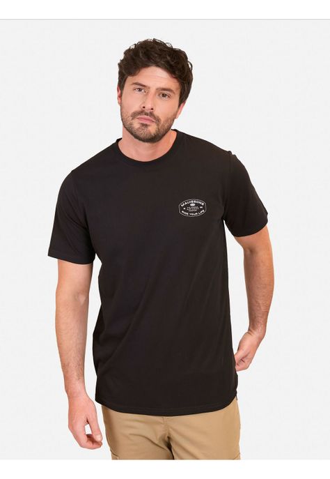 Polera MC Graffiti Grove Negro Hombre Maui And Sons-0