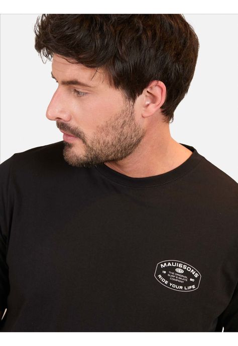 Polera MC Graffiti Grove Negro Hombre Maui And Sons-2