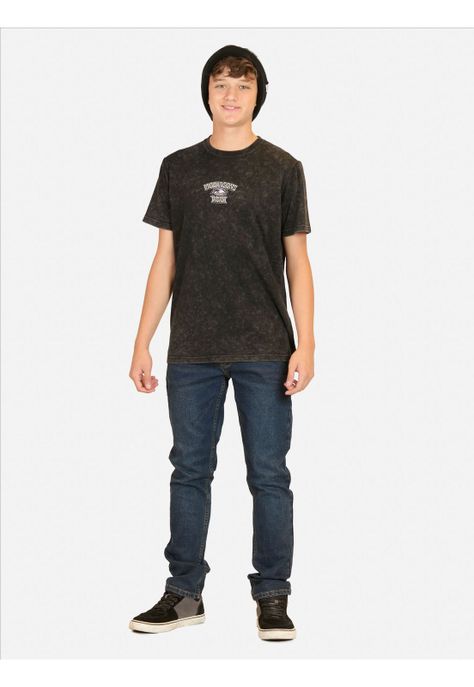 Polera MC Spirit Negro Infantil Maui And Sons-3