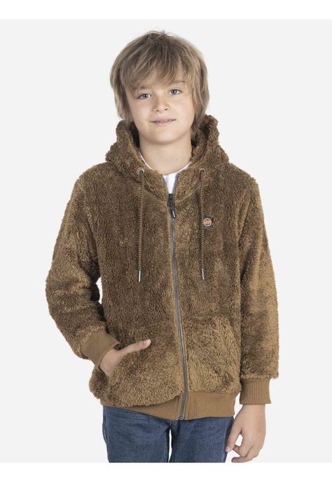 Poleron Niño 5O1696 Khaki Maui and Sons-0