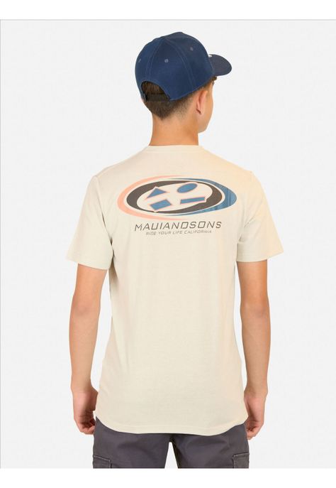 Polera MC Malama Beige infantil Maui And Sons-1