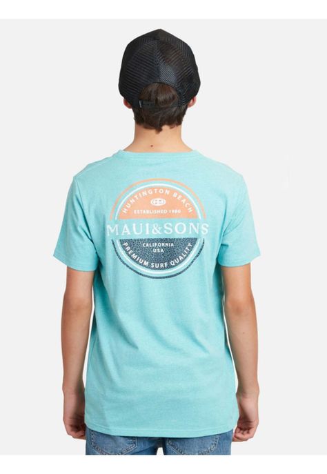 Pack Polera Jockey Infantil Azul Maui and sons-1