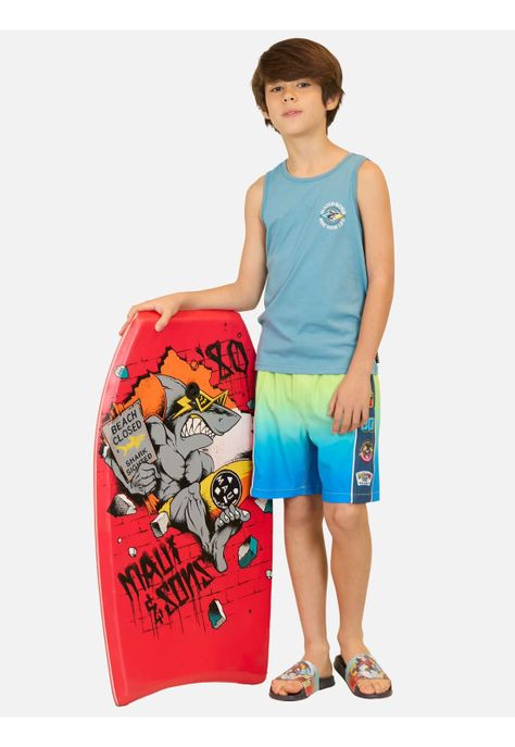 Polera S/M Amaral Celeste Niño Maui And Sons-3