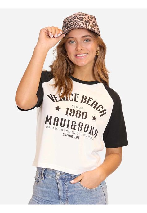 Polera MC Bell Blanco Mujer Maui And Sons-0