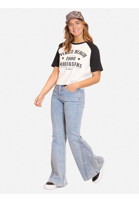 Polera MC Bell Blanco Mujer Maui And Sons-2