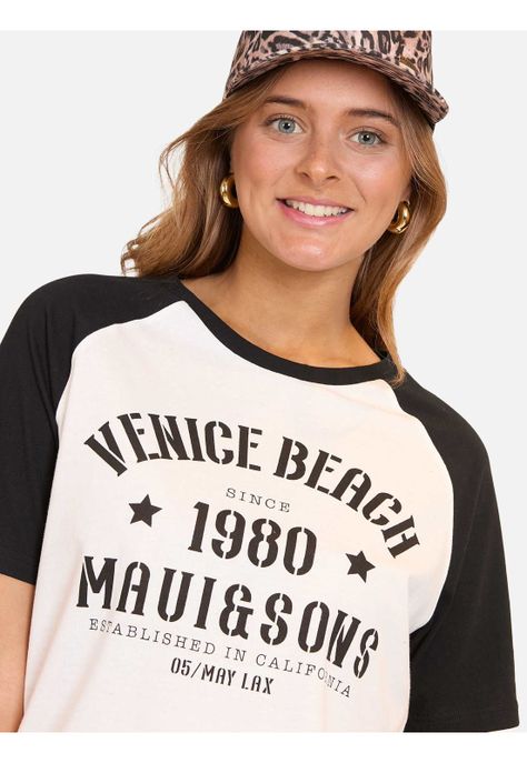 Polera MC Bell Blanco Mujer Maui And Sons-3