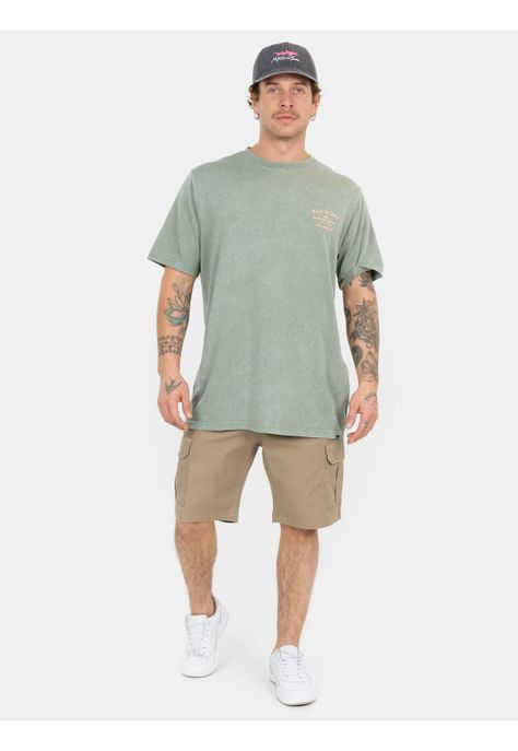 Polera MC Timeless Wave Verde Hombre Maui And Sons-2